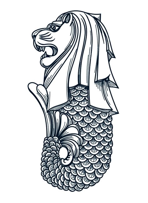 singapore symbol lion|Merlion .